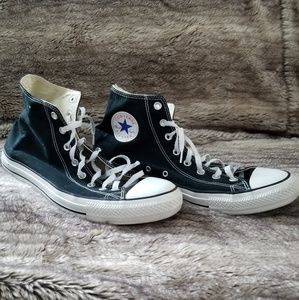 Men's Size 13 Black High Top Converse Sneakers